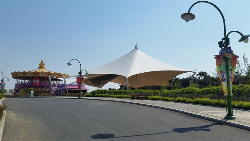 購物中心張拉膜